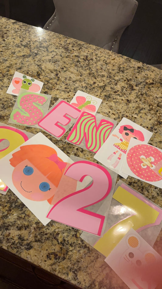 lalaloopsy iron on transfers